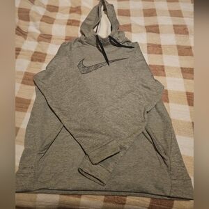Mens Nike Heather Gray Pullover Hoodie 2xl